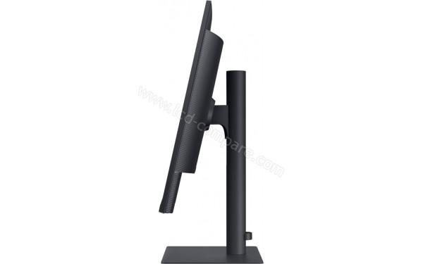 SAMSUNG F32TU870VU - Vue de profil en position inclin&eacute;e vers le haut