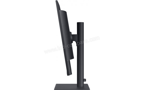 SAMSUNG F32TU870VU - Vue de profil en position inclin&eacute;e vers le bas