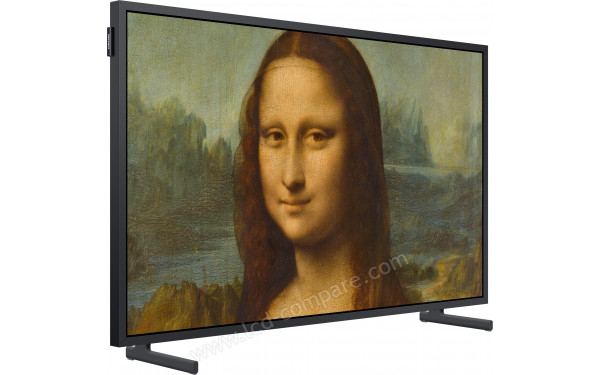 SAMSUNG The Frame GQ32LS03BBUXZG - Vue 3/4 gauche