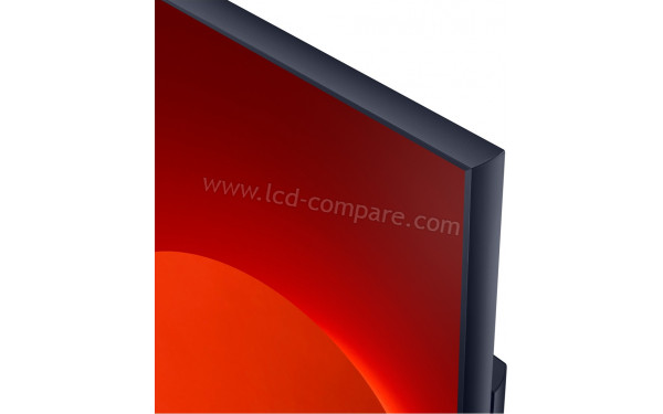 SAMSUNG GQ43LS05TAUXZG - Zoom sur le coin sup&eacute;rieur droit