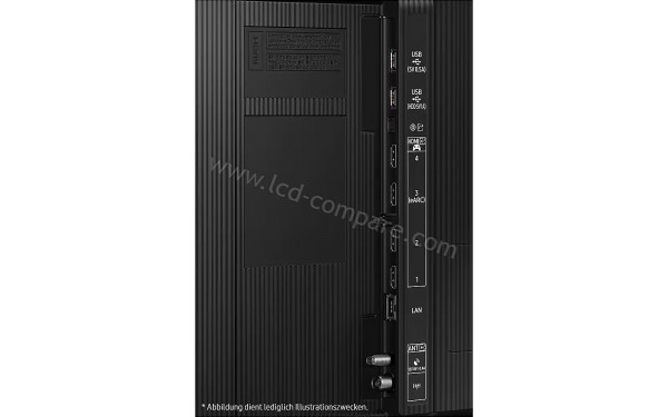 SAMSUNG GQ75QN80FAUXZG - Connectiques