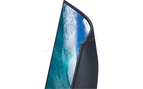 SAMSUNG C24T550FDU - Vue de profil par le haut