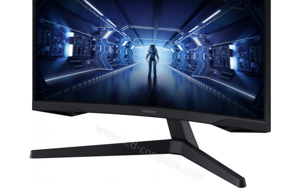 SAMSUNG C27G53TQBU - Zoom sur la partie basse