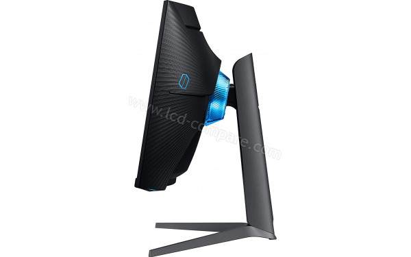 SAMSUNG C27G75TQSP - Vue de profil bascul&eacute; vers l'arri&egrave;re