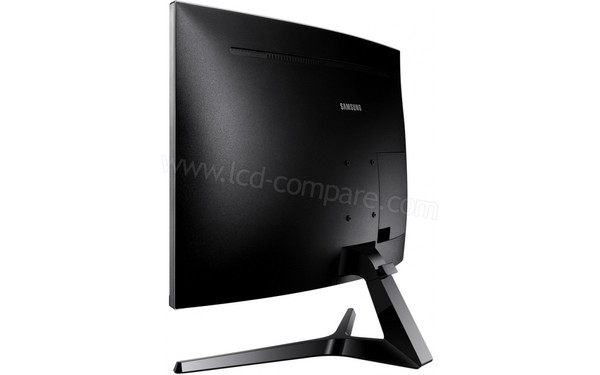 SAMSUNG C27JG56QQU - Vue 3/4 gauche de l'arri&egrave;re