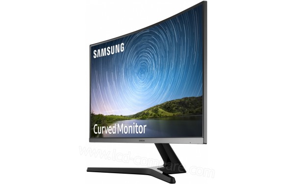 SAMSUNG C27R504FHP - Vue 3/4 droite quasi profil
