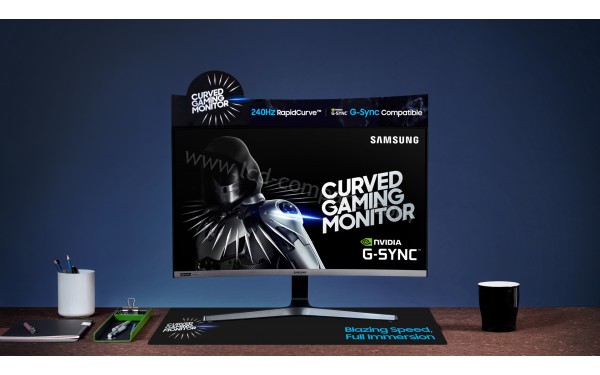 SAMSUNG LC27RG50FQUXDU - Mise en situation