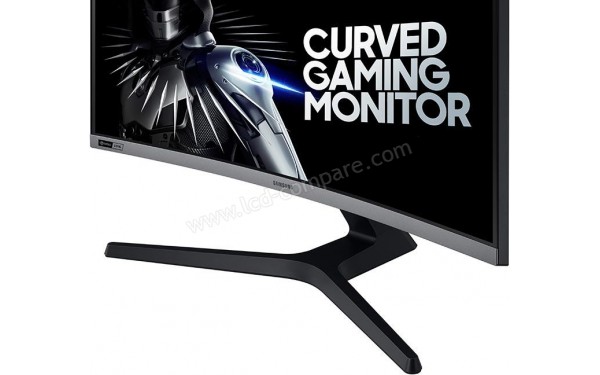 SAMSUNG C27RG54FQU - Zoom sur la partie basse