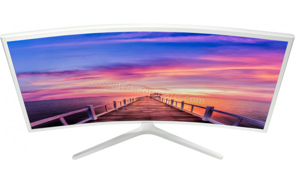 SAMSUNG C32F395FWU - Vue en contre-plong&eacute;e
