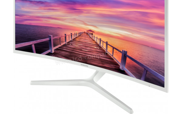 SAMSUNG C32F395FWU - Zoom sur la partie basse