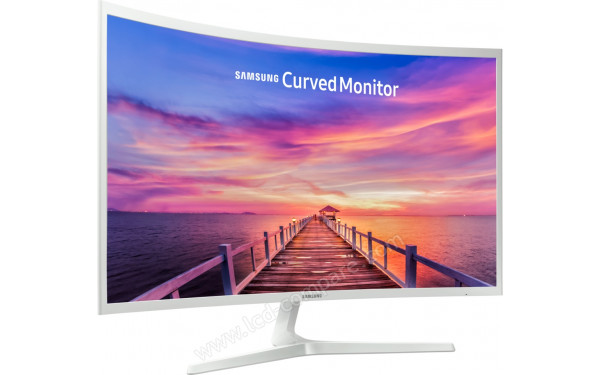 SAMSUNG C32F395FWU - Vue 3/4 gauche
