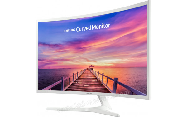 SAMSUNG C32F395FWU - Vue 3/4 droite