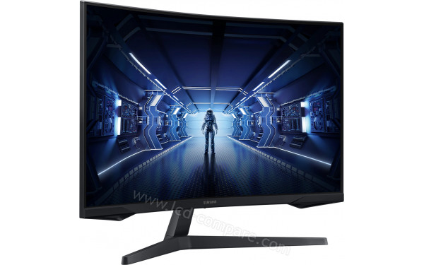 SAMSUNG C32G56TQBU - Vue 3/4 gauche