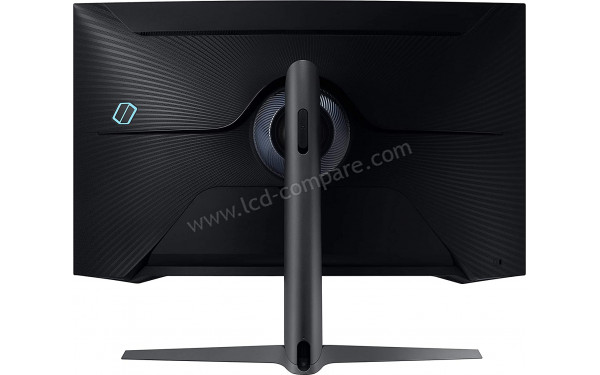 SAMSUNG C32G75TQSP - Vue de l'arri&egrave;re syst&egrave;me lumineux &eacute;teint