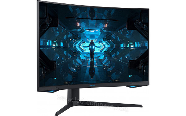 SAMSUNG C32G75TQSR - Vue 3/4 gauche