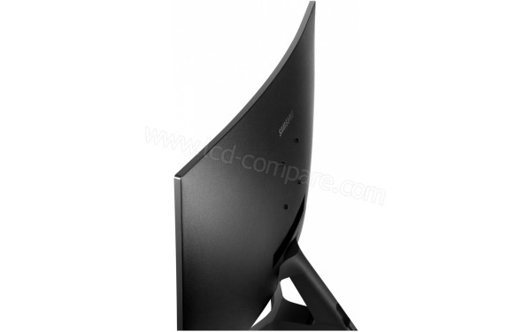 SAMSUNG LC32R500FHPXXU - Vue de l'arri&egrave;re par le dessus c&ocirc;t&eacute; droit