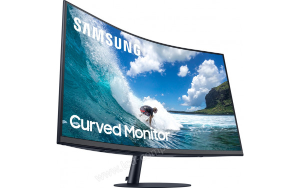 SAMSUNG C32T550FDU - Vue en contre-plong&eacute;e