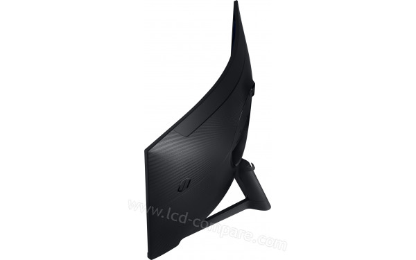 SAMSUNG LC34G55TWWRXXU - Vue plong&eacute;e 3/4 arri&egrave;re