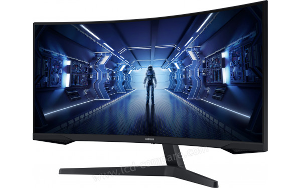 SAMSUNG LC34G55TWWRXXU - Vue 3/4 droite