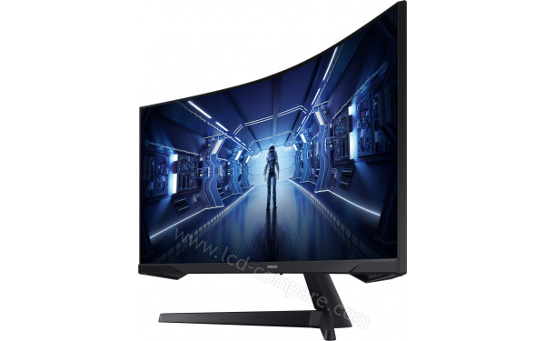 SAMSUNG LC34G55TWWRXXU - Vue 3/4 droite