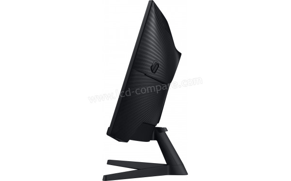 SAMSUNG LC34G55TWWRXXU - Vue de profil en position inclin&eacute;e vers l'arri&egrave;re