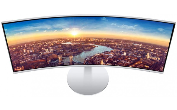 SAMSUNG LC34J791WTUXZG - Vue du dessus (2)