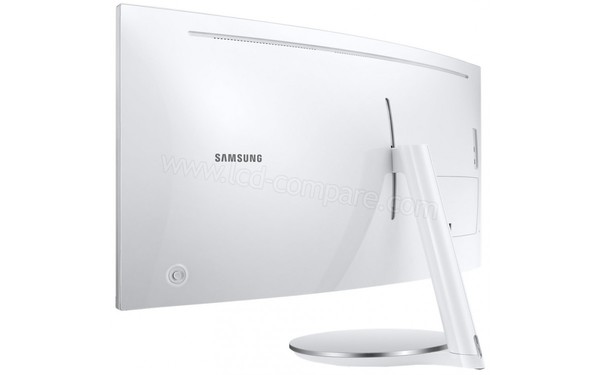 SAMSUNG LC34J791WTUXZG - Vue 3/4 gauche de l'arri&egrave;re