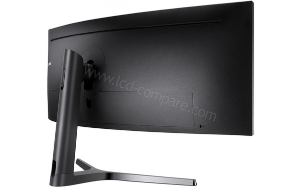 SAMSUNG LC43J890DKUXZG - Vue 3/4 droite de l'arri&egrave;re