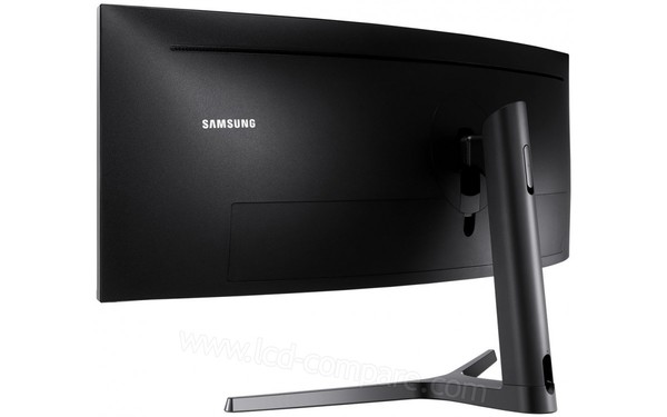 SAMSUNG C43J892DKU - Vue 3/4 gauche de l'arri&egrave;re