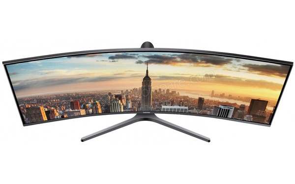 SAMSUNG C43J892DKU - Vue du dessus