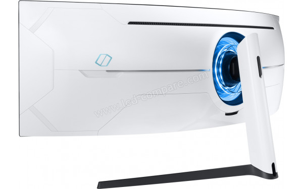 SAMSUNG C49G93TSSP - Vue 3/4 arri&egrave;re