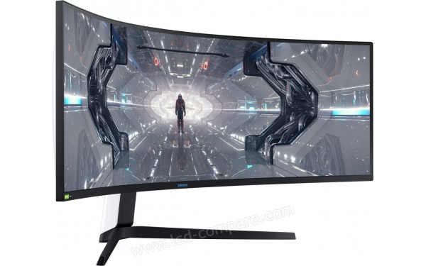SAMSUNG C49G94TSSP - Vue 3/4 gauche