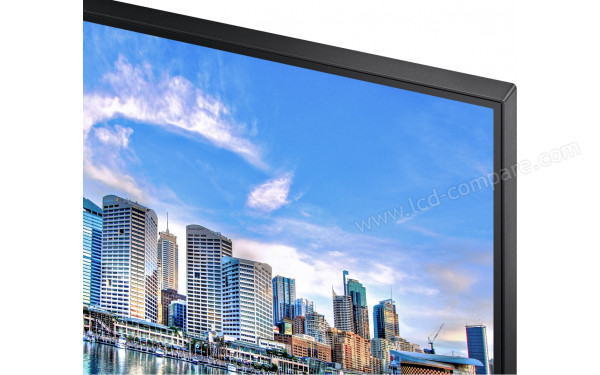 SAMSUNG F24T450FZU - Zoom sur le coin sup&eacute;rieur droit