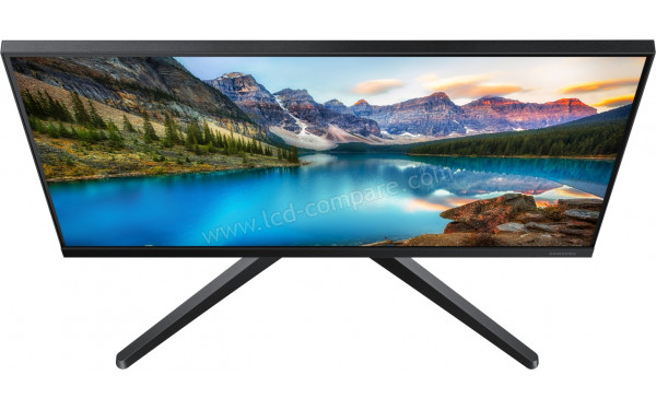 SAMSUNG F27T372FWR - Vue en plong&eacute;e