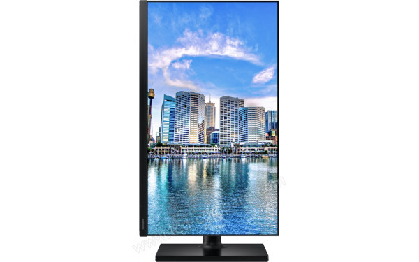 SAMSUNG F27T450FZU - Vue de face en mode portrait