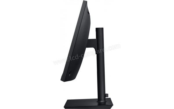 SAMSUNG F27T850QWU - Vue de profil bascul&eacute; vers l'arri&egrave;re