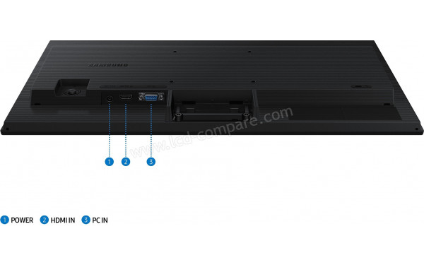 SAMSUNG LS22D300GAUXEN - Connectiques