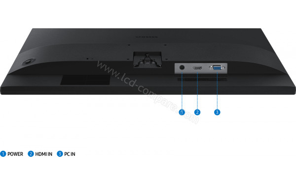 SAMSUNG LS22D310EAUXEN - Connectiques