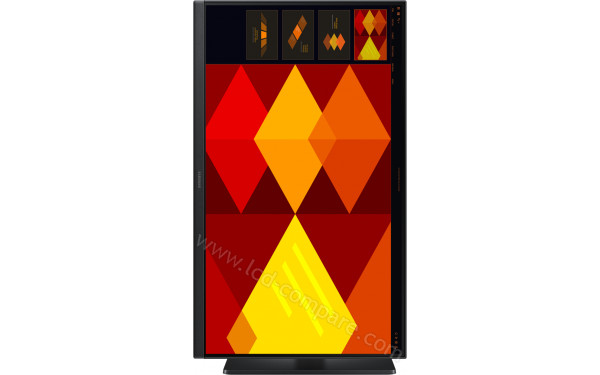 SAMSUNG LS22D400GAUXXU - Vue de face en mode portrait