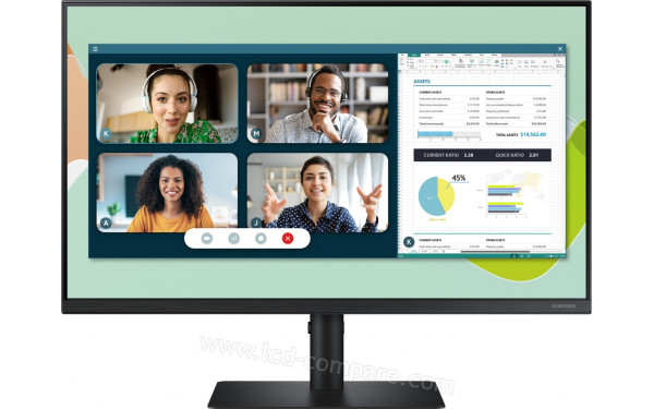 SAMSUNG S24A406VEU - Vue de face