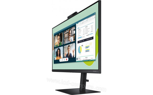 SAMSUNG S24A406VEU - Vue 3/4 droite