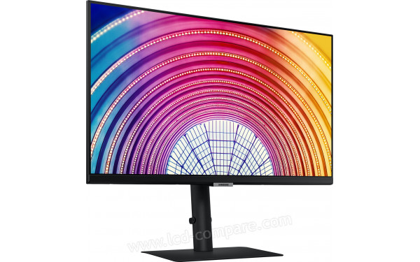 SAMSUNG LS24A600NWUXXU - Vue 3/4 gauche