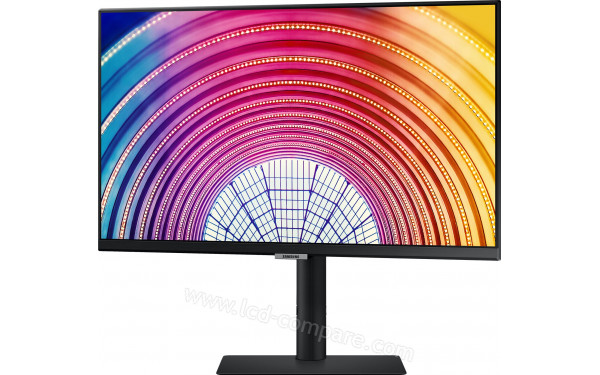 SAMSUNG LS24A600NWUXXU - Vue 3/4 droite