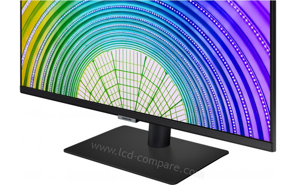 SAMSUNG LS24A600UCUXXU - Zoom sur la partie basse