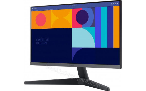 SAMSUNG S24C330GAU - Vue 3/4 droite