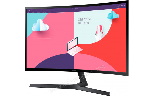 SAMSUNG S24C366EAU - Vue 3/4 droite