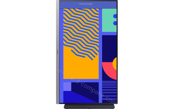 SAMSUNG S24C432GAU - Vue de face en mode portrait