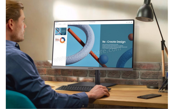 SAMSUNG S24C432GAU - Mise en situation