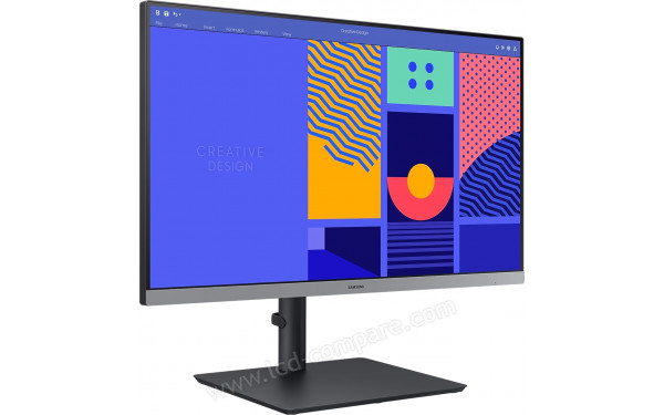 SAMSUNG S24C432GAU - Vue 3/4 gauche