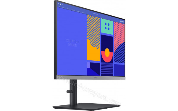 SAMSUNG S24C432GAU - Vue 3/4 gauche